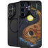 Yin Yang Dragon by Ed Beard Jr Galaxy S24 FE Kickstand Case